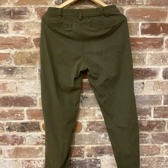 Green J Crew Trousers Size 2 - Picture 3 of 3